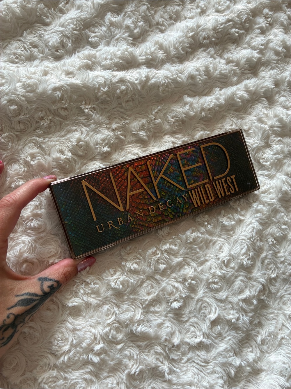 Urban Decay Naked Wild West Eyeshadow Palette - Iridescent Bronze Packaging
